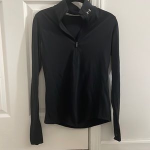 Black Under Armour Zip Up